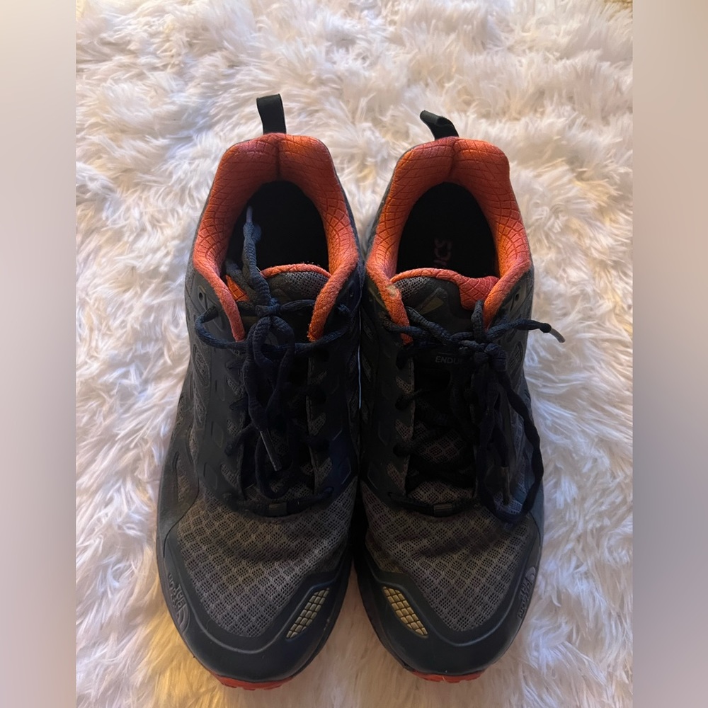 Womens The North Face Cradle Blue/ Pink Athletic Trail Hiking Shoes Size 9